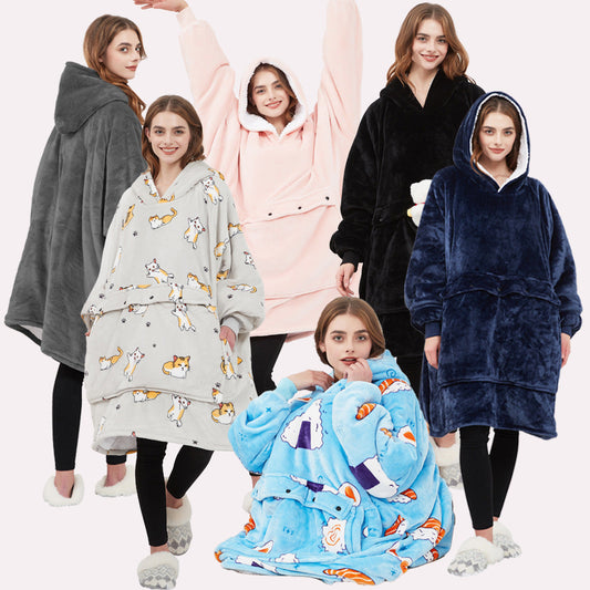 Cozy Heated Blanket Hoodie