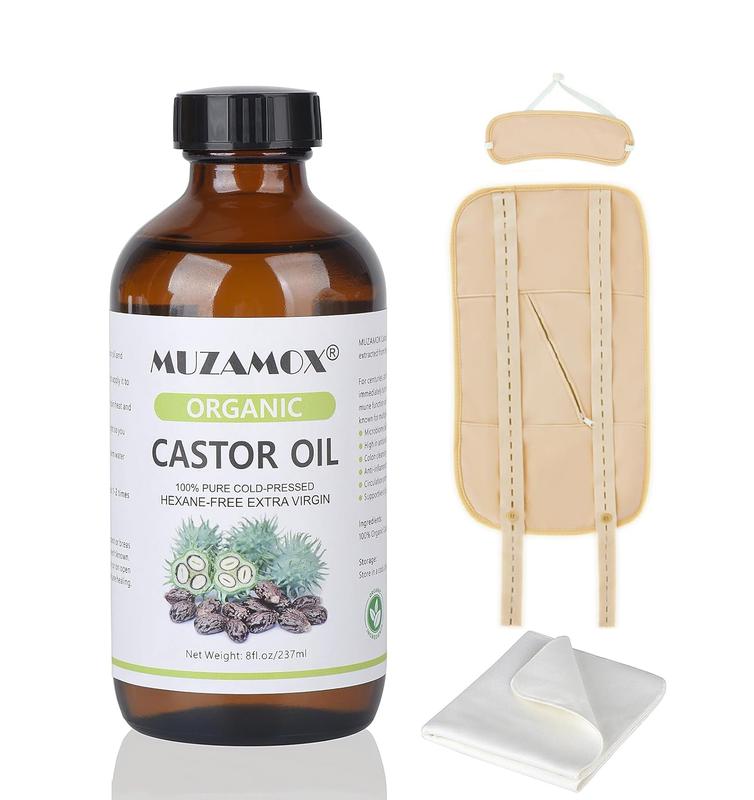 Castor Oil Pack (Liver Wellness Pack)