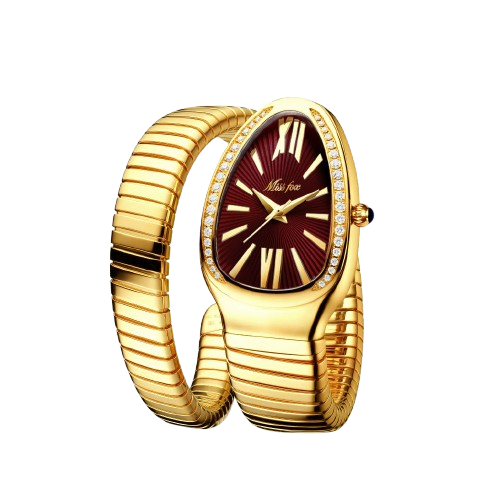 Half Serpent Watch (Gold)