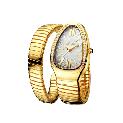 Half Serpent Watch (Gold)