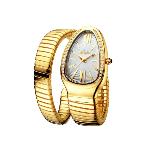 Half Serpent Watch (Gold)