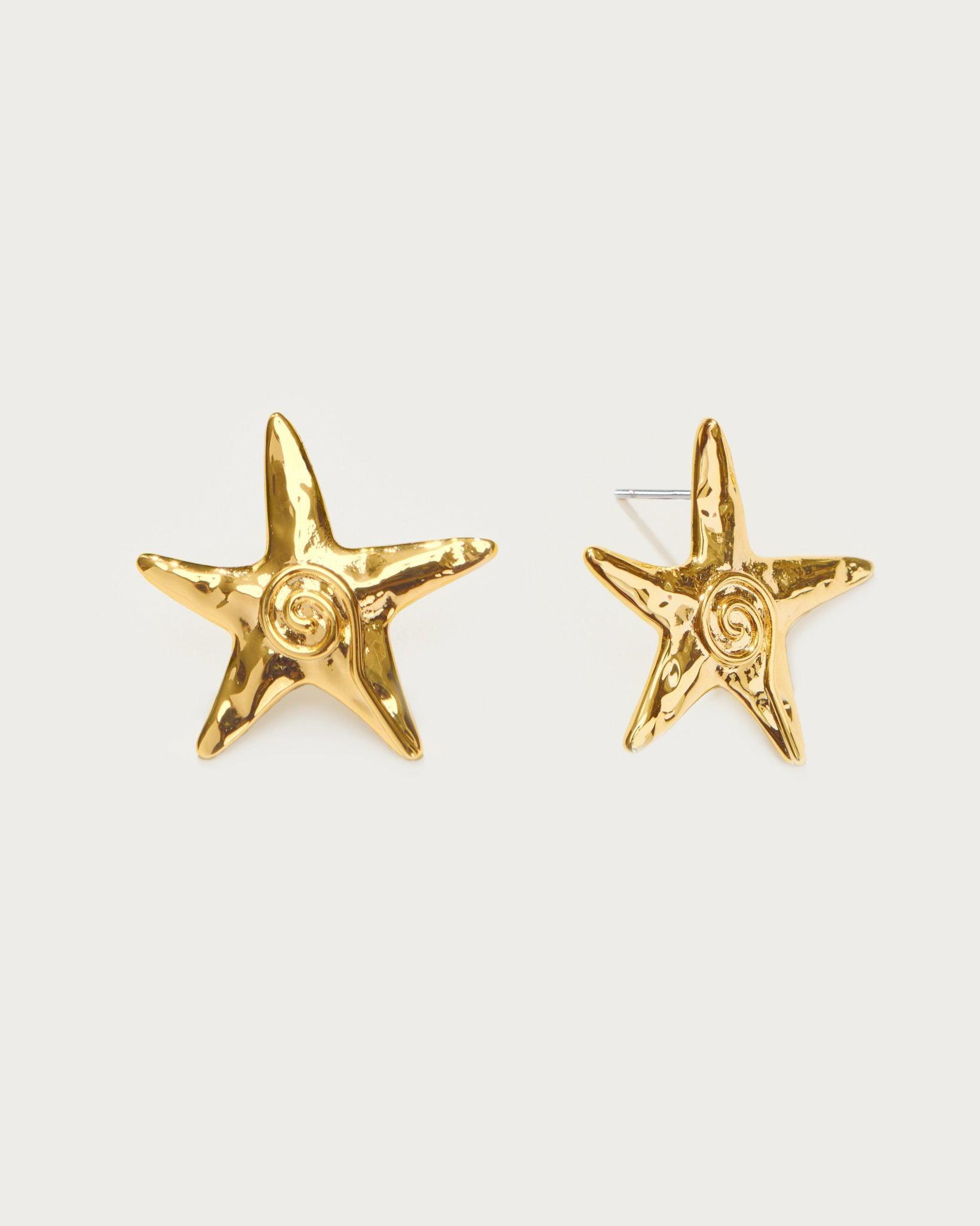 Starfish Stud Earrings - En Route Jewelry