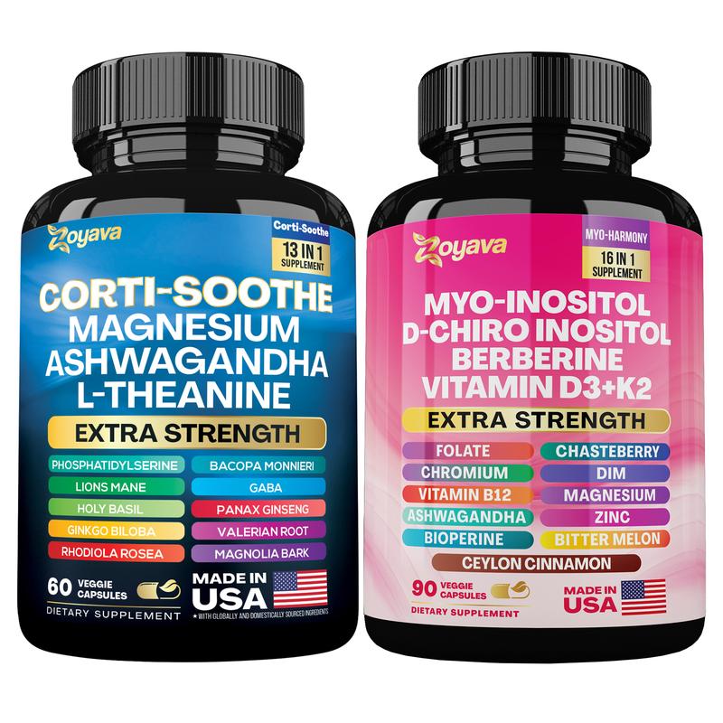 Cortisol and Myo-Inositol All-in-One Supplement